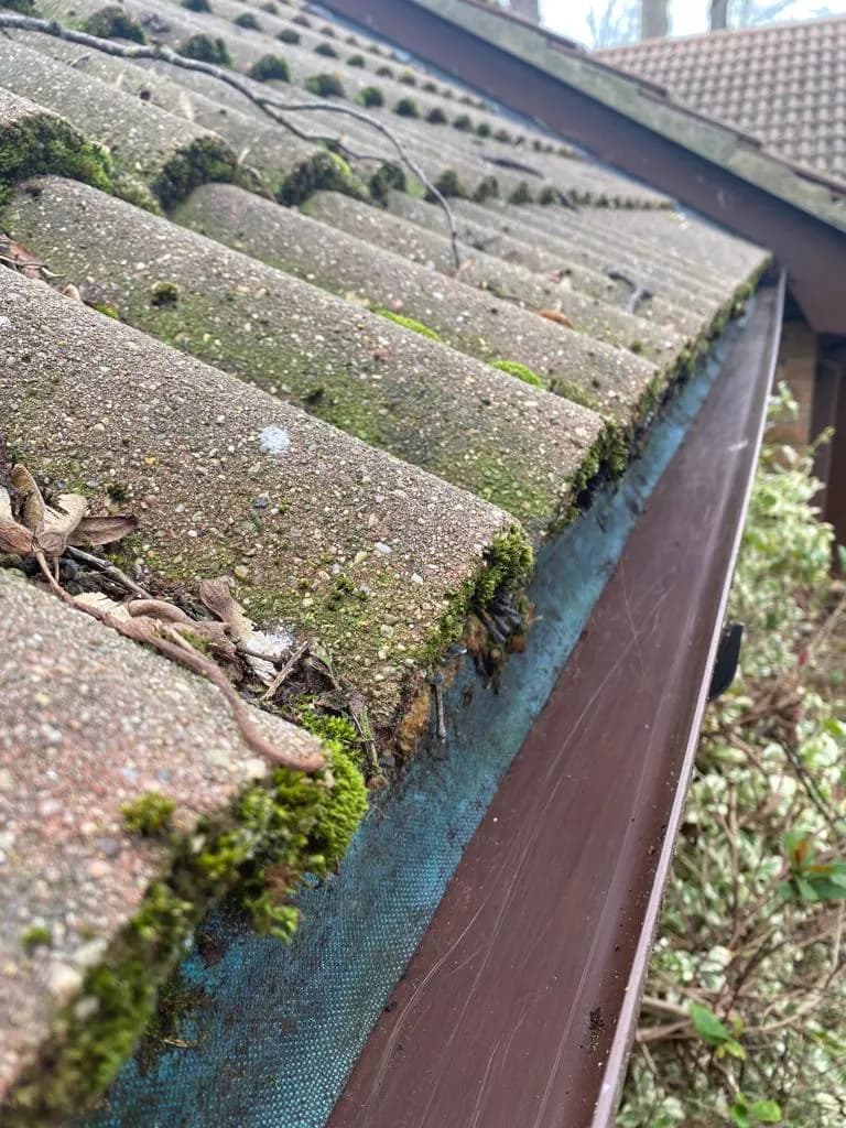 Gutter clearing and debris removal