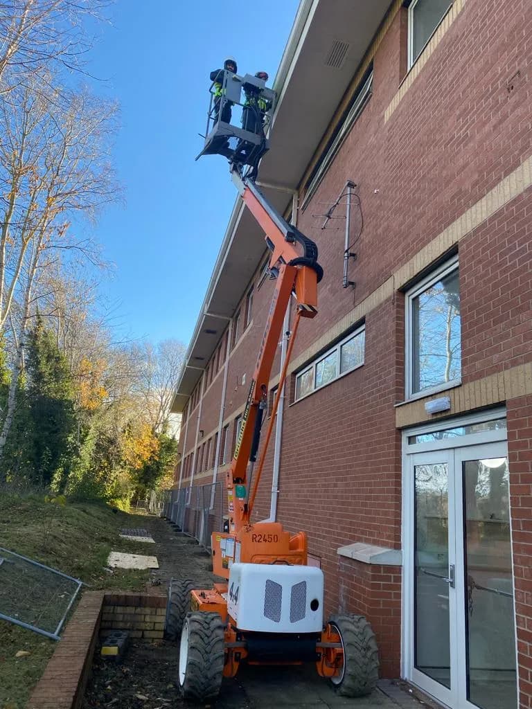 Multi-Storey Gutter Service