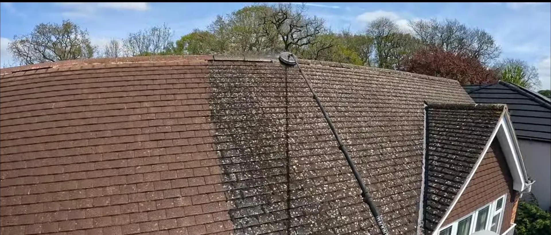 Prewash Roof Cleaning