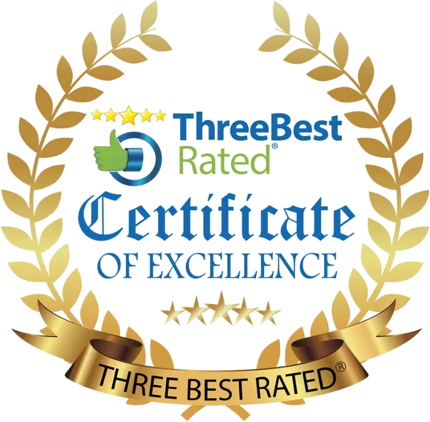 Certificate of Excellence award